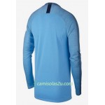 Camisolas de Futebol Manchester City Equipamento Principal 2018/19 Manga Comprida